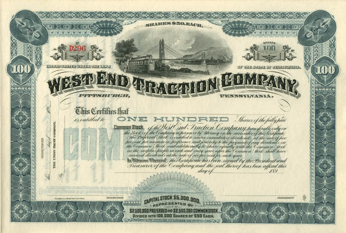 West End Traction Co.